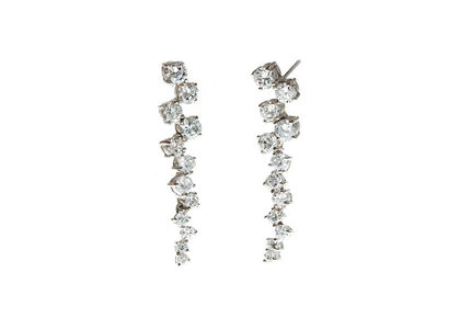 Rhodium Plated | Fashion Earrings